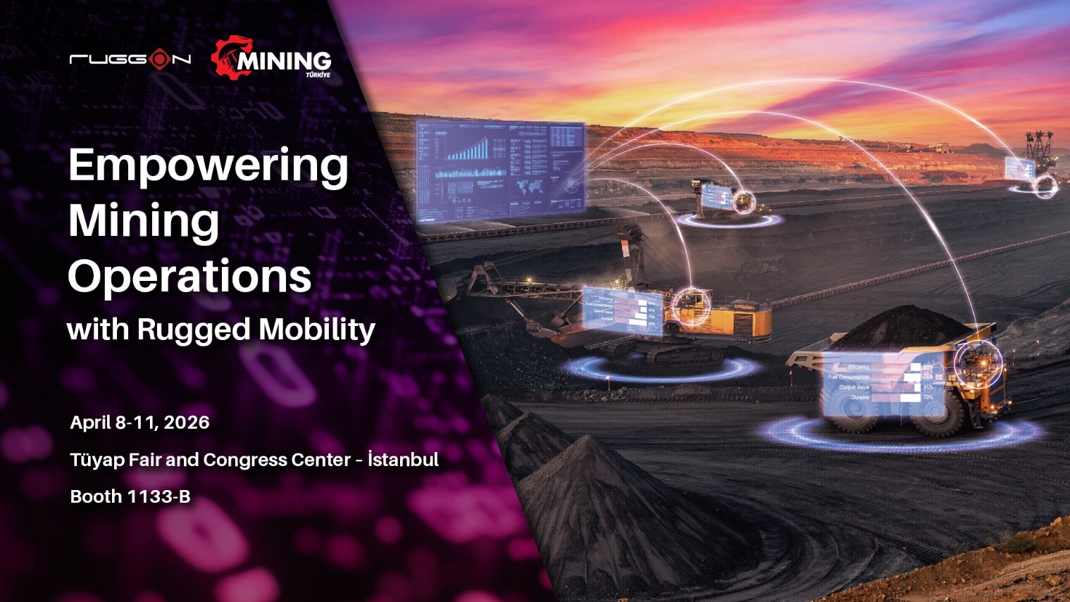 RuggON Showcases Rugged Mobility Solutions at Mining Turkey 