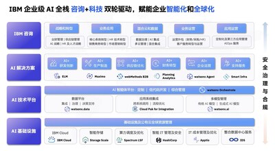 IBM 企业级 AI 全栈能力