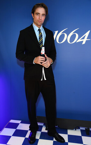 ROBERT PATTINSON HEADLINES 1664'S "UNQUESTIONABLY GOOD TASTE" LONDON LAUNCH
