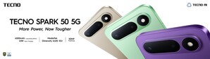TECNO Debuts SPARK 50 Series with Two Powerful Models: Next-Level AI Goes Mainstream Alongside a 5G Pioneer and a 7000mAh Endurance King