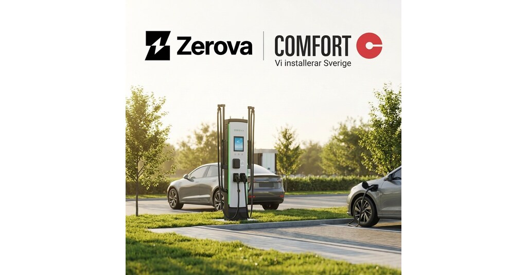Zerova designa a Comfort como socio de servicio y mantenimiento en Suecia Zerova designa a Comfort como socio de servicio y mantenimiento en Suecia