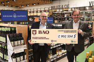 Campagne SAQ au profit de Banques alimentaires du Québec (BAQ) - À l'approche de Pâques, ensemble, redonnons à Banques alimentaires du Québec