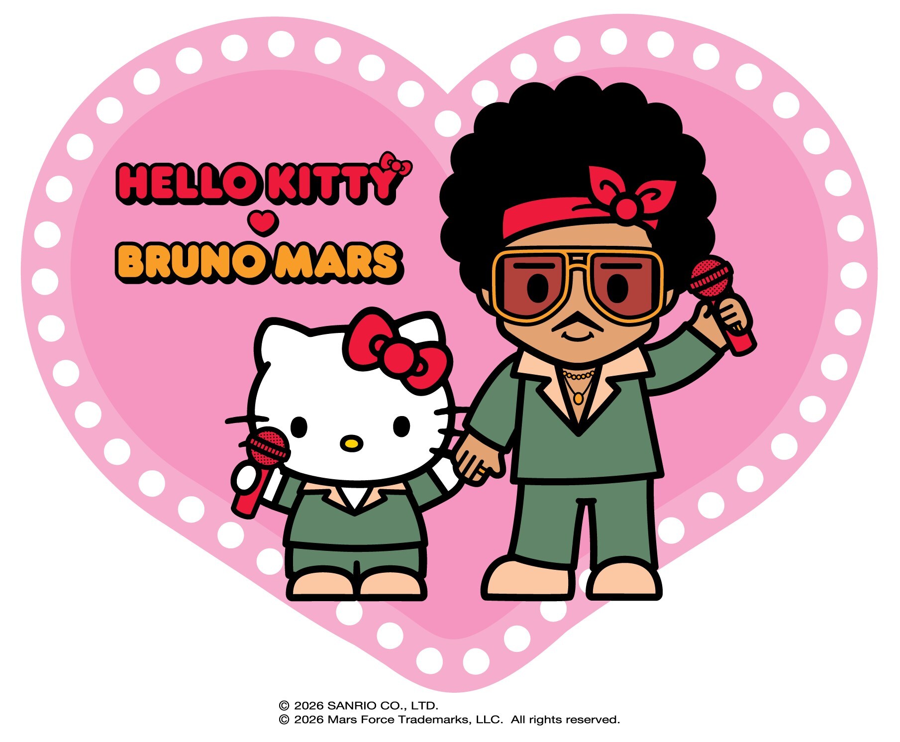 Hello Kitty® and Bruno Mars Are Back!