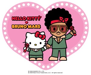 Hello Kitty® and Bruno Mars Are Back!