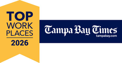 Byzfunder has been officially recognized as a Top Workplace for 2026 by the Tampa Bay Times.