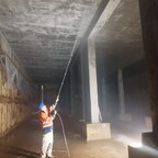 Easy application: PENETRON, a topically applied crystalline waterproofing material, is non-toxic and NSF 61-certified for potable water applications.