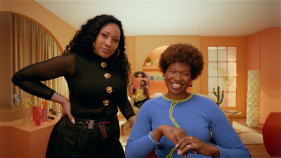 Before - amika stylist Rashuna Durham gets in sync with a client’s treatment needs