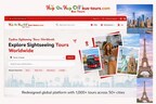A refreshed platform to explore sightseeing tours worldwide, featuring 1,000+ experiences across 50+ cities, including convenient hop-on hop-off bus tours, all in a seamless, user-friendly interface.