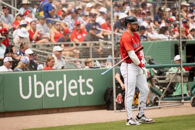 Infield, outfield, airfield-UberJets is part of every play.