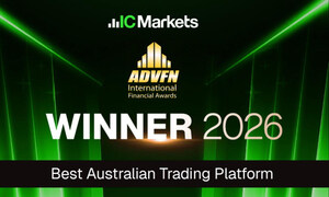 IC Markets Australia Named Best Australia Trading Platform at the ADVFN International Financial Awards 2026