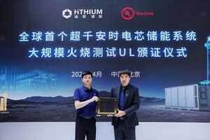HiTHIUM's kAh-Level 6.25MWh BESS Receives International Certification Following Large-Scale Fire Test