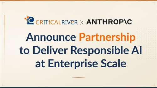 CriticalRiver and Anthropic Announce Partnership