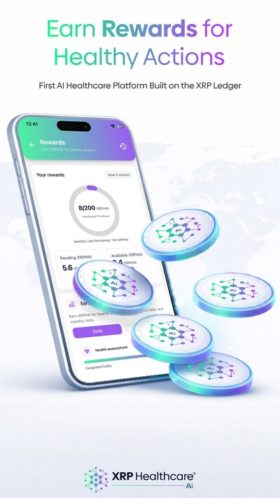 XRP Healthcare Announces XRPHAI, a Utility Token Powering a Global AI Healthcare Ecosystem Rewarding Healthy Actions XRP Healthcare Announces XRPHAI, a Utility Token Powering a Global AI Healthcare Ecosystem Rewarding Healthy Actions