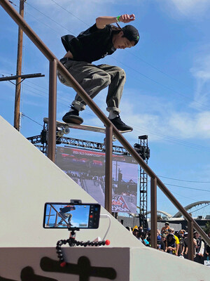 Samsung Galaxy S26 Ultra POV captures new perspectives at SLS DTLA Takeover on April 4, 2026 (Photo courtesy of Getty Images / Samsung).