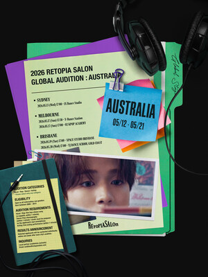 RETOPIA SALON, Founded by Former HYBE Executives Behind BTS’s Global Success,  to Hold K-POP Auditions in Sydney, Melbourne, and Brisbane This May,  “Searching for Members to Debut in 2027”