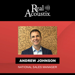 RealAcoustix Welcomes Andrew Johnson as National Sales Manager