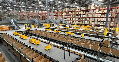 Medline's PickPackPro system at its Montgomery, N.Y., facility.