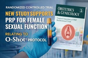 New Study Supports PRP for Female Sexual Function; O-Shot® Protocol Cited