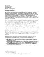 Largest Independent Shareholder of Neuronetics, Inc., Jorey Chernett, Calls for Immediate and Comprehensive Review of Strategic Alternatives, Including Sale of TMS Business