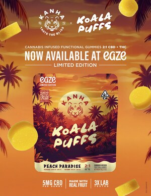 KANHA Launches Limited-Edition Peach Paradise with Koala Puffs, Tapping the Creator-Led Economy Model to Unlock Consumer Growth