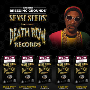 Legendary Cannabis Genetics Meet Hip-Hop Royalty: Sensi Seeds x Death Row Records Exclusive Strains Released in U.S.