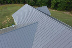 Elite Series Standing Seam metal roof in Grey.