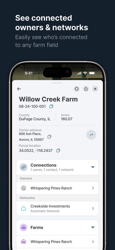 A screenshot of the new CamoAg app on the Apple App Store.