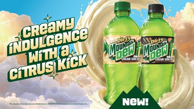 DIRTY MOUNTAIN DEW™ IS HERE: THE BRAND'S FIRST READY-TO-DRINK TAKE ON DIRTY SODA IS NOW ON SHELVES NATIONWIDE
