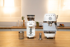 SMEG USA Elevates Daily Rituals with Chic Espresso and Cold Brew Coffee Machine and Multipurpose Grinder
