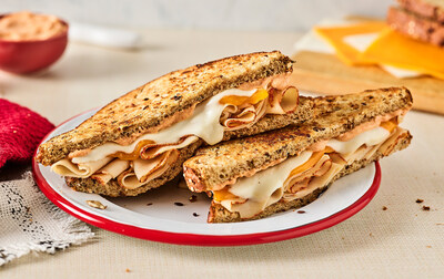 Borden Cheese proudly presents the 2026 Grilled Cheese of the Year: The Protein Powerhouse. Over 40g of protein, melty cheese crafted with real milk, 8g of fiber, and "infinite grams of yum." Borden Cheese proudly presents the 2026 Grilled Cheese of the Year: The Protein Powerhouse. Over 40g of protein, melty cheese crafted with real milk, 8g of fiber, and "infinite grams of yum."