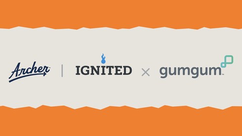 Archer x Ignited x GumGum logos