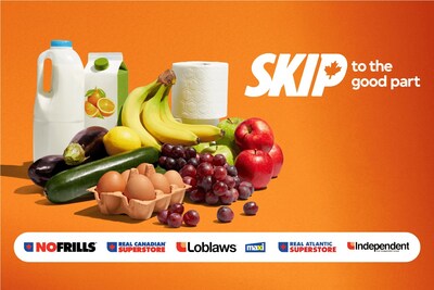 SKIP ET LOBLAW S'ALLIENT POUR REDÉFINIR LA COMMODITÉ À L'ÉCHELLE CANADIENNE