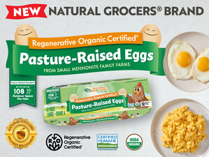 Natural Grocers® Expands Private-Label Brand With Regenerative Organic Certified® Pasture-Raised Eggs