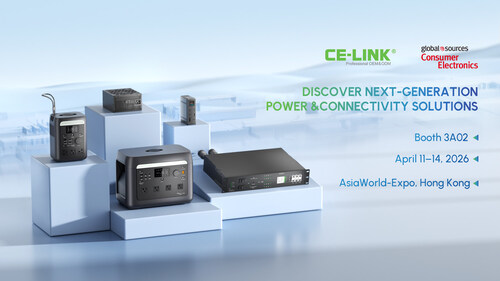 CE-LINK at Global Sources Consumer Electronics Show Hong Kong 2026