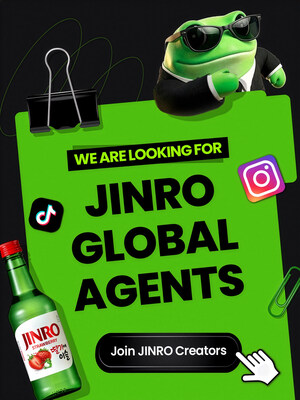 JINRO Launches Recruitment for Global Supporter Program JINRO GLOBAL AGENT