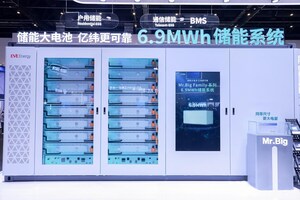 EVE Energy Launches 6.9MWh BESS Globally, Signs Over 50GWh in Large-Format Battery Deals