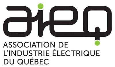 Logo de l'AIEQ (Groupe CNW/Association de l'industrie électrique du Québec (AIEQ))