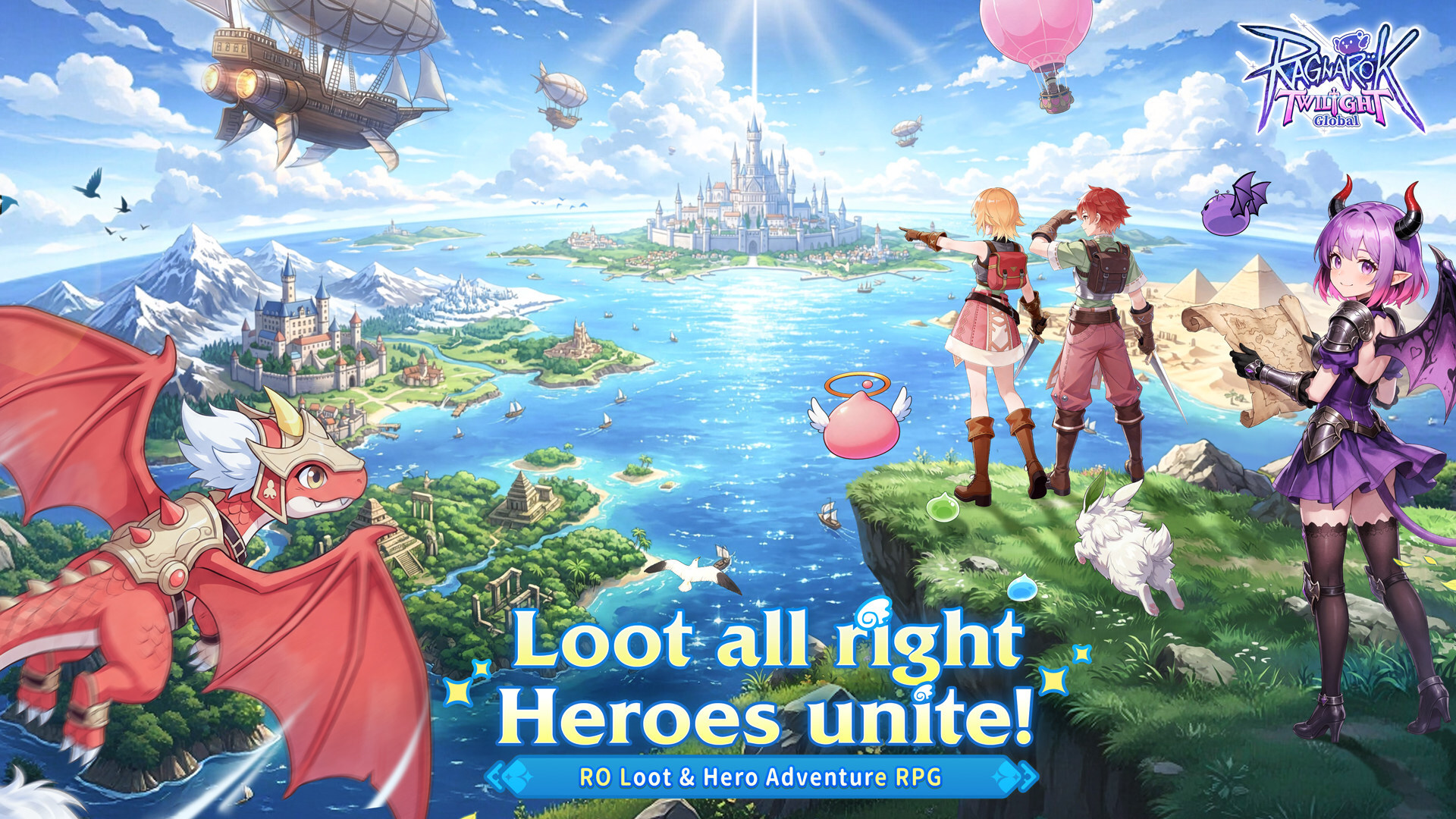 Ragnarok: Twilight Global Limited-Time CBT Now Live! Transform into Heroes and Experience the Brand-New RO!