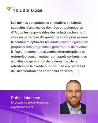 TELUS Numérique : une étude révèle que les entreprises se privent d'importants revenus en sous-utilisant les partenariats en expérience client pour les ventes et l'acquisition de clients