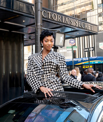 Angel Reese for Victoria's Secret Photo Credit: Dimitrios Kambouris / Getty