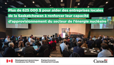 Un investissement fédéral stimule la chaîne d'approvisionnement nucléaire en Saskatchewan