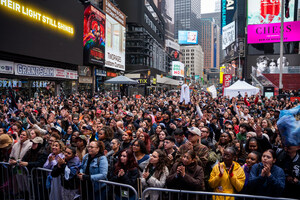 THE CHURCH LEFT THE BUILDING - AND TOOK OVER TIMES SQUARE