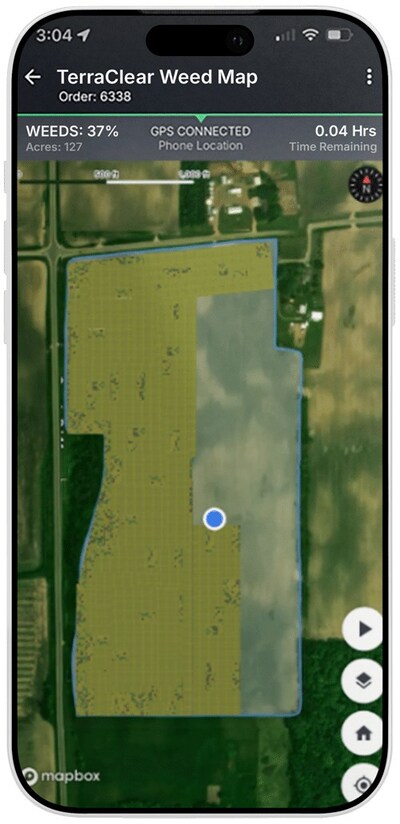 TerraClear Weed Maps detect weeds across every acre, pinpointing what’s growing, where it’s concentrated, and how severe it is. The result: detailed, equipment-ready prescriptions that enhance the efficacy of crop protection products.