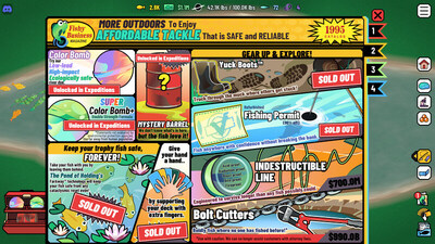 Crazy magazine shop style in-game shop Crazy magazine shop style in-game shop