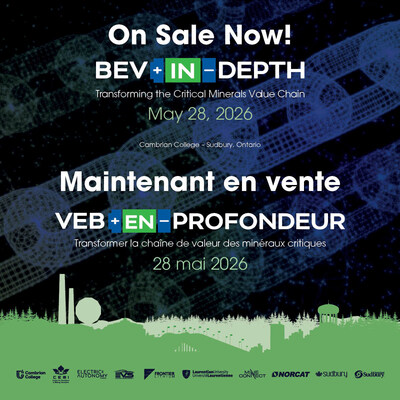 Les billets sont maintenant en vente pour le 5e congrès VEB en profondeur : Transformer la chaîne de valeur des minéraux critiques