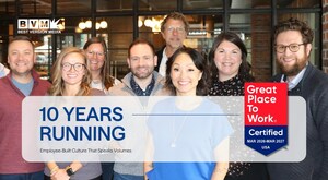 Best Version Media Earns Great Place to Work® Certification™ for 10th Consecutive Year