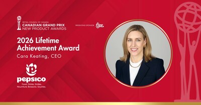 PepsiCo Canada CEO Cara Keating Receives Canadian Grand Prix Lifetime Achievement Award (CNW Group/Retail Council of Canada)