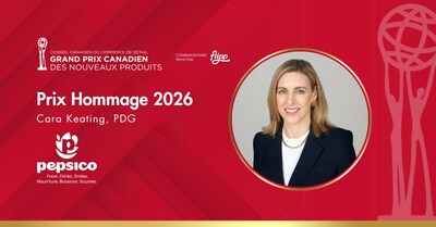 Cara Keating, chef de la direction de PepsiCo Canada, recevra le Prix Hommage du Grand Prix canadien