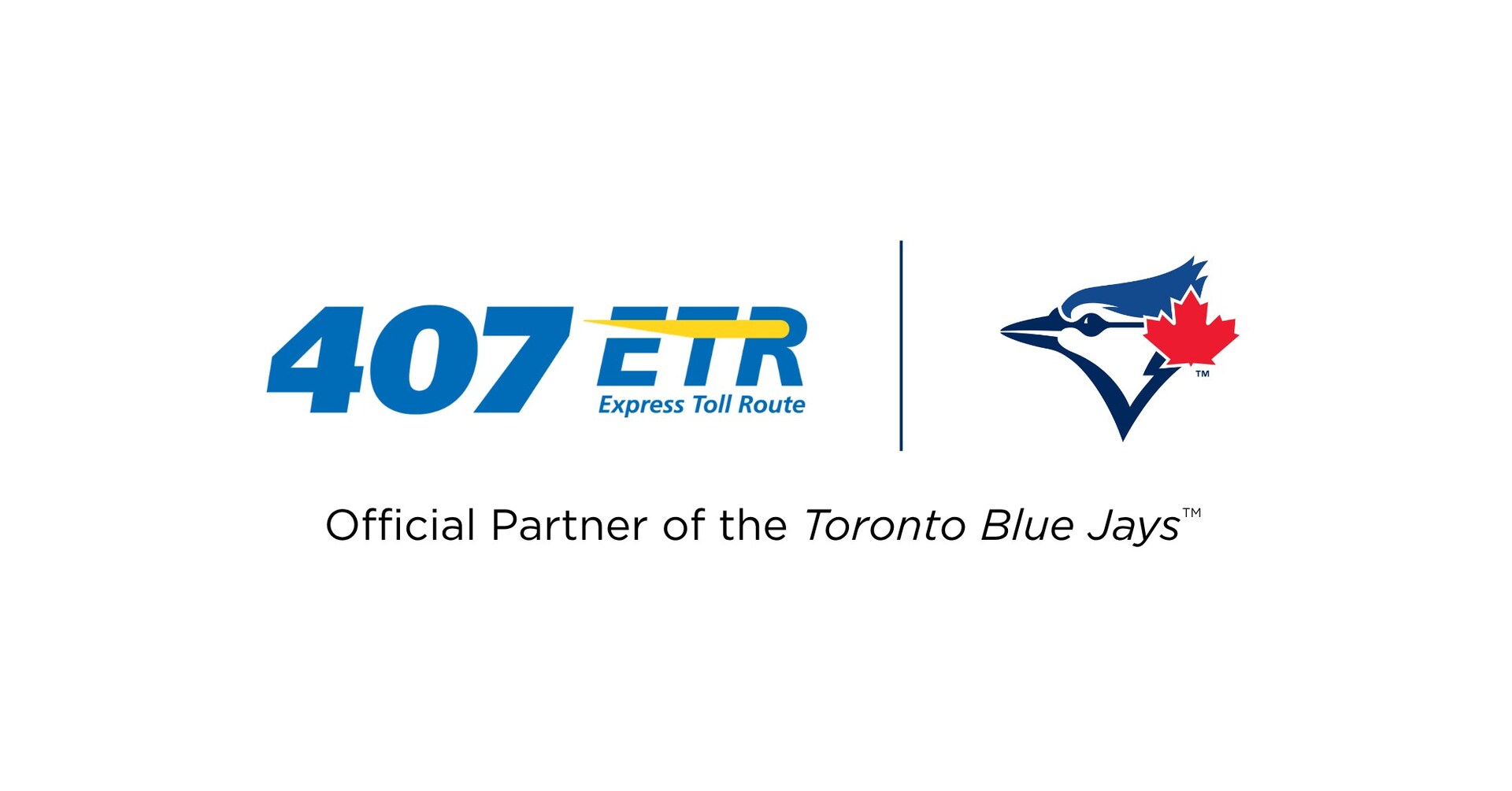 Official image for Toronto Blue Jays × 407 ETR Partnership