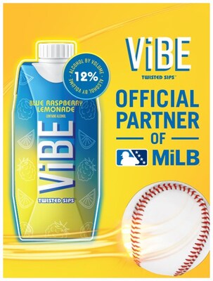 ViBE Twisted Sips - Official Partner of Minor League Baseball